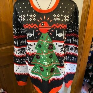 Star Wars ugly Christmas sweater sz XL men’s